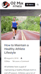 Mobile Screenshot of o2maxfitness.com